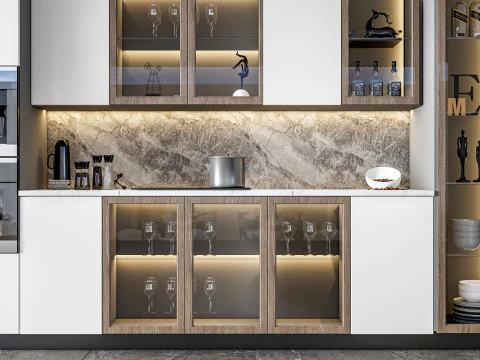 Kitchen Advanced Modeling scene 0057 3D Model