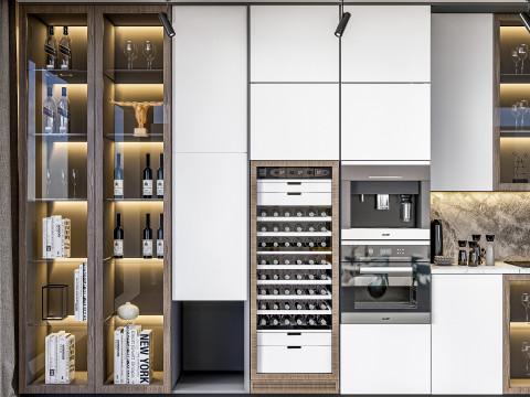 Kitchen Advanced Modeling scene 0057 3D Model