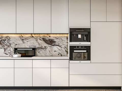 Kitchen Advanced Modeling scene 0058 3D Model