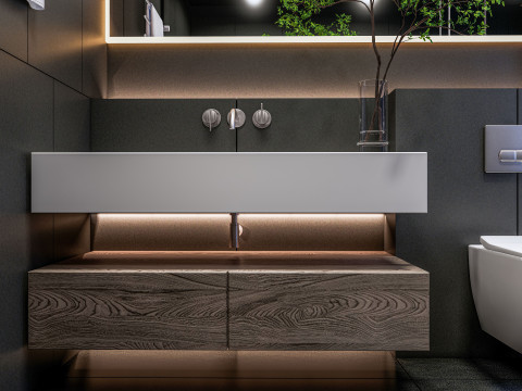 Bathroom full scene 001 Modelo 3D