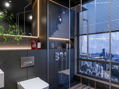 Bathroom full scene 001 Modelo 3D