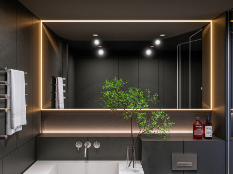 Bathroom full scene 001 Modelo 3D