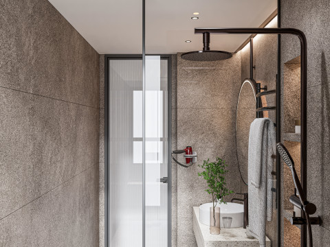 Bathroom full scene 1 Modelo 3D