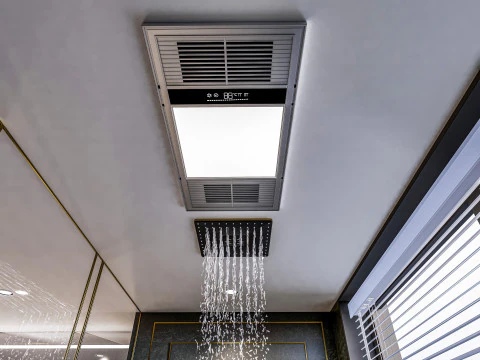 Scena completa del bagno 3 Modello 3D