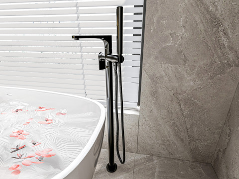 Bathroom full scene 4 Model 3D