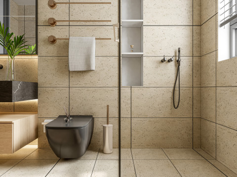 Bathroom full scene 6 3D मॉडल