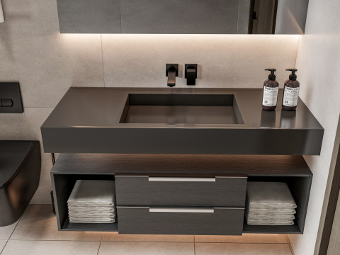 Bathroom full scene 8 3D मॉडल
