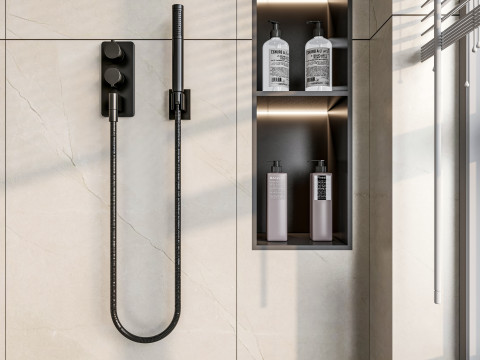 Bathroom full scene 9 3D 모델