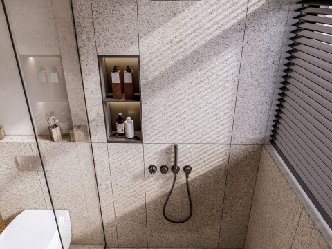 Bathroom full scene 10 3D Model