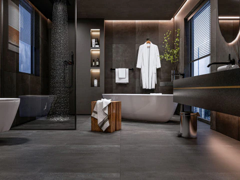 Bathroom full scene 11 3D Model