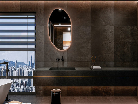 Bathroom full scene 11 3D मॉडल