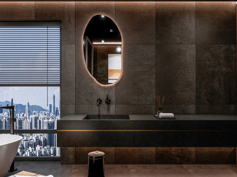 Bathroom full scene 11 3D Model