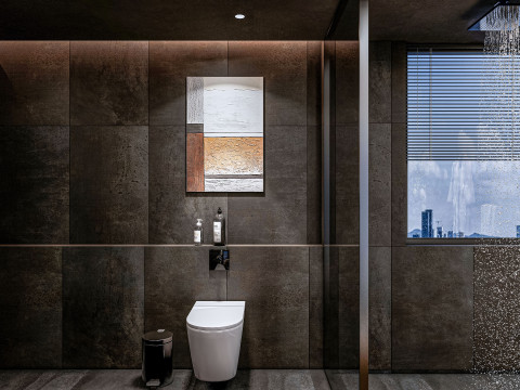 Bathroom full scene 11 3D मॉडल