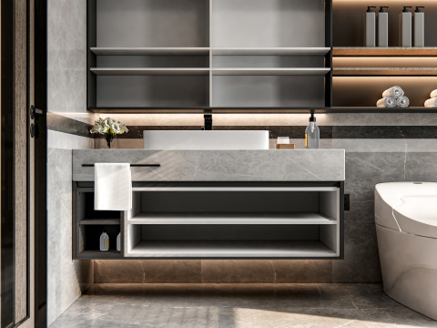 Bathroom full scene 13 3D Модель
