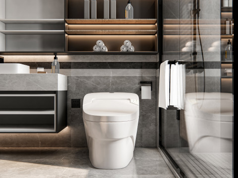 Bathroom full scene 13 3D Модель