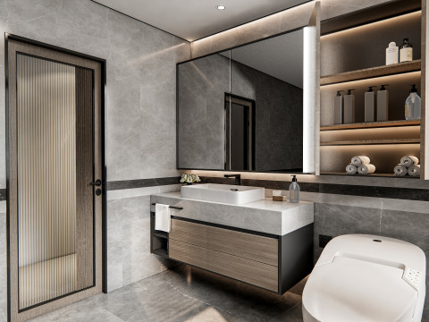 Bathroom full scene 13 3D Модель