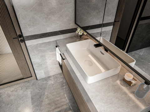 Bathroom full scene 13 3D Модель