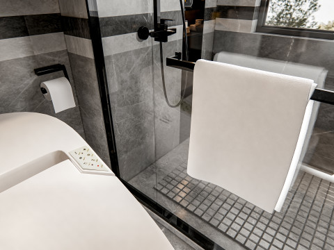 Bathroom full scene 13 3D Модель