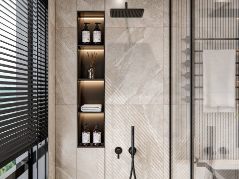 Bathroom full scene 14 Model 3D