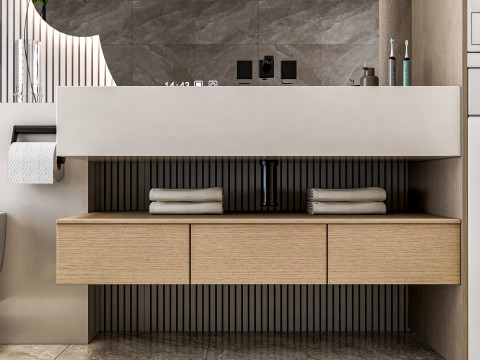 Bathroom full scene 14 Model 3D