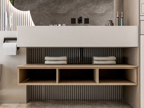 Bathroom full scene 14 Model 3D