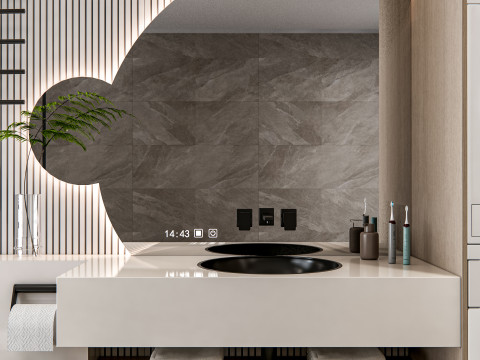 Bathroom full scene 14 Model 3D