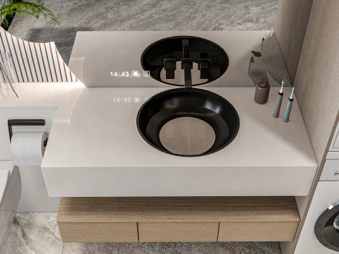 Bathroom full scene 14 3D Model