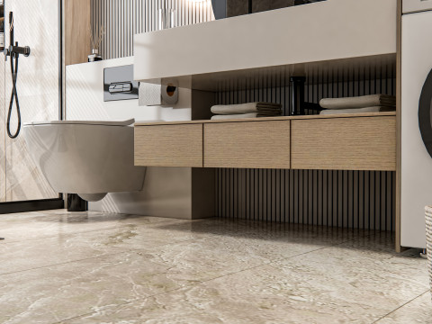 Bathroom full scene 14 Model 3D