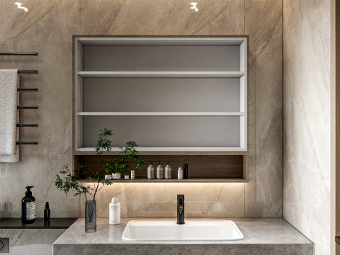 Bathroom full scene 15 Modelo 3D