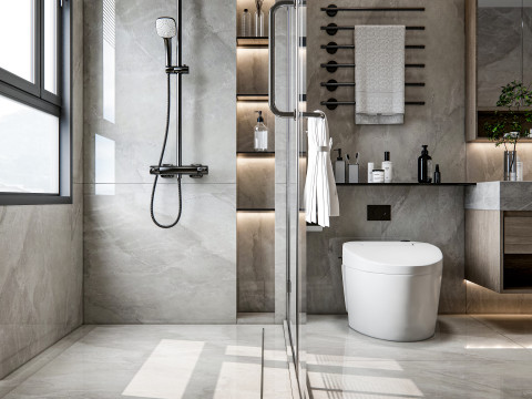 Bathroom full scene 15 Modelo 3D
