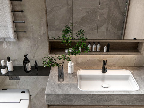 Bathroom full scene 15 Modelo 3D