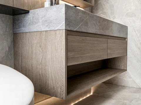 Bathroom full scene 15 3D Model