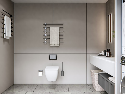 Bathroom full scene 16 3D 模型