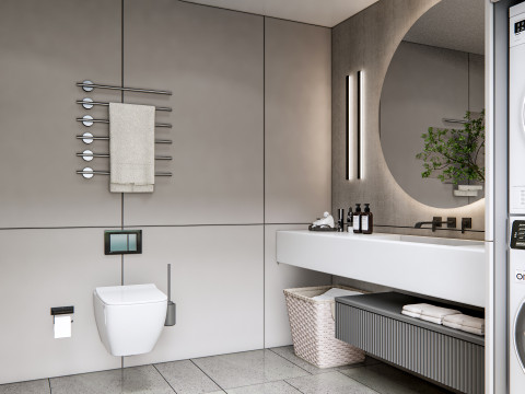 Bathroom full scene 16 3D 模型