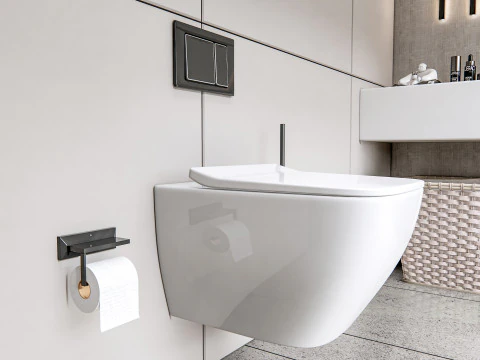 Bathroom full scene 16 3D Model