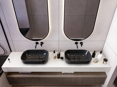 Bathroom full scene 17 3D Model