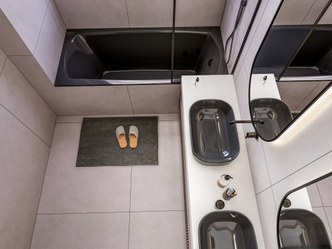 Bathroom full scene 17 3D 모델