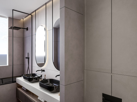 Bathroom full scene 17 3D 모델