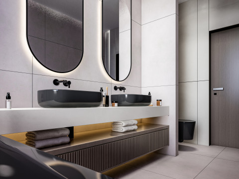 Bathroom full scene 17 3D 모델