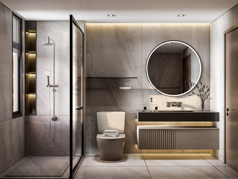 Bathroom full scene 18 Modelo 3D .c4d .max .obj .3ds .fbx .stl .blend