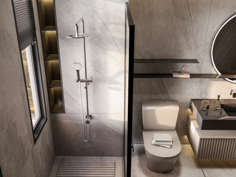 Bathroom full scene 18 Modelo 3D