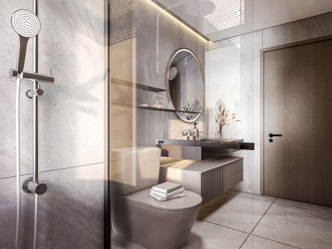 Bathroom full scene 18 Modelo 3D