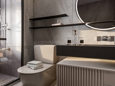 Bathroom full scene 18 Modelo 3D