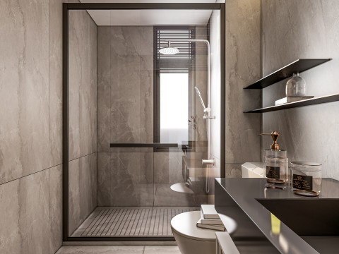 Bathroom full scene 18 Modelo 3D