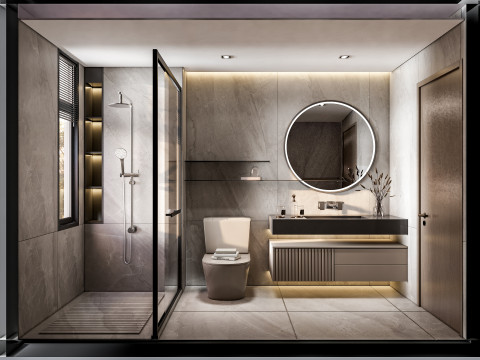 Bathroom full scene 18 Modelo 3D