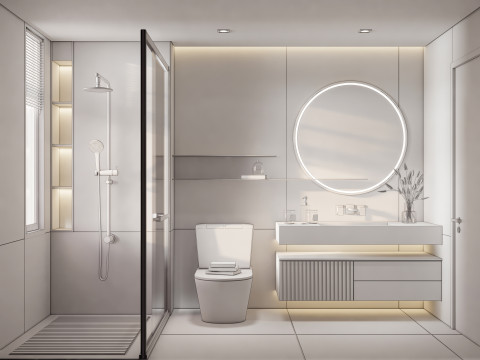 Bathroom full scene 18 Modelo 3D