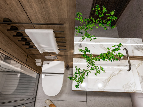 Bathroom full scene 19 3D Model