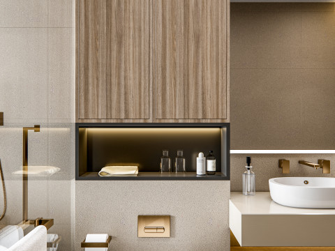 Bathroom full scene 20 Modelo 3D