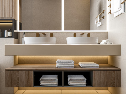 Bathroom full scene 20 Modelo 3D