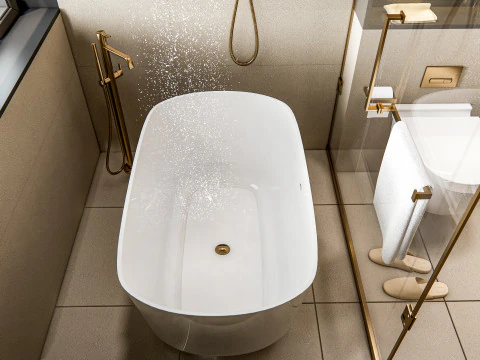 Bathroom full scene 20 3D Model